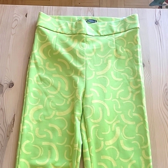NWT ZARA Retro Flare Pants M - Picture 3 of 10